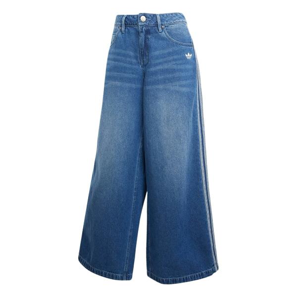 【日本未発売】adidas DENIM CARGO ジーンズ ワイドパンツ adidas W DENIM WIDE PANT INDDNM jv7454 アディダス ウィメンズ