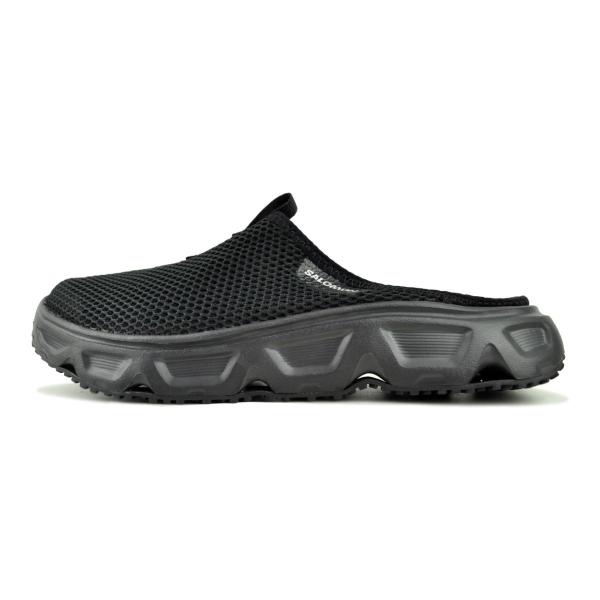 SALOMON REELAX SLIDE 6.0 W BLACK/BLACK/ALLOY l47112400 サロモン リラックス スライド 6.0 ウィメンズ ブラック アロイ