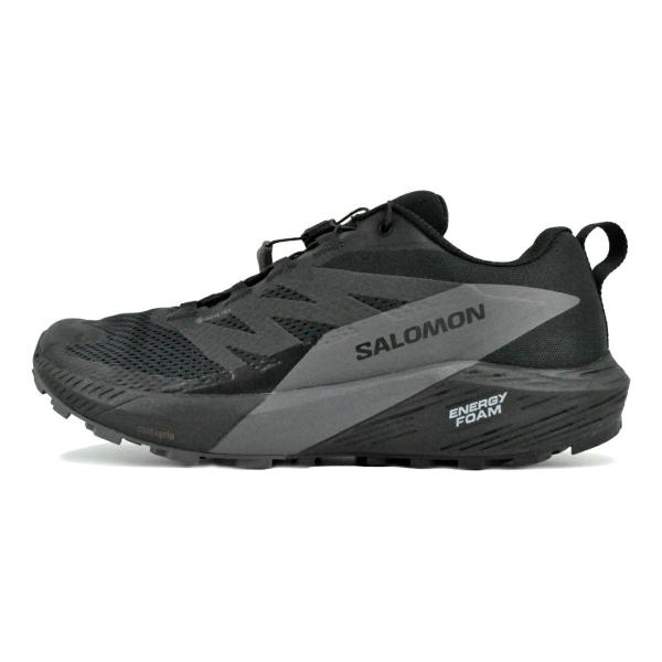 SALOMON SENSE RIDE 5 GTX BLACK/MAGNET/BLACK l47147200 サロモン センスライド 5 ゴアテックス ブラック マグネット