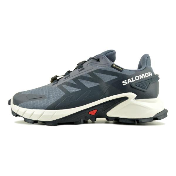 ★【国内正規品・新品】サロモン　SUPERCROSS 4 GTX W　23.5㎝ SALOMON（サロモン） SALOMON SUPERCROSS 4 GTX GRISAILLE/WHITE