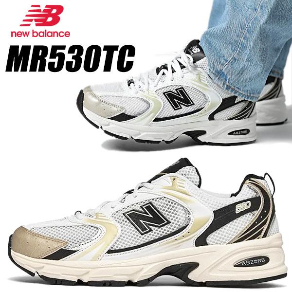 NEW BALANCE MR530TC width D WHITE BLACK GOLD ニューバランス NEW BALANCE MR530TC width D WHITE BLACK GOLD ニューバランス