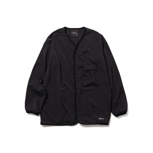 NANGA（ナンガ） NANGA PLC EXCURSION CARDIGAN BLACK n2500-1t405a