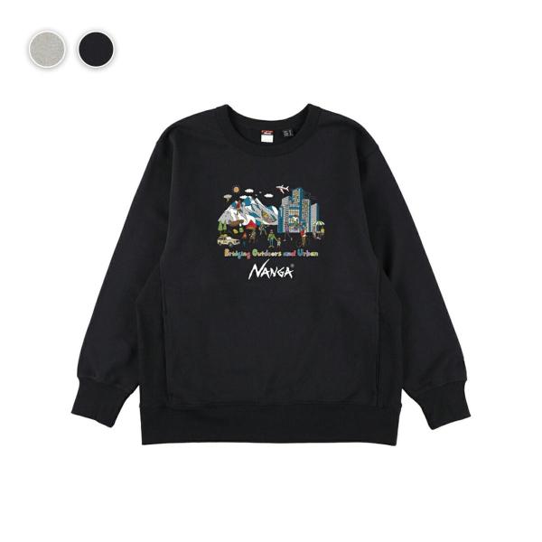 ナンガ スウェット トレーナー メンズ レディース NANGA エコハイブリッド スウェット ECO HYBRID SWEAT/BOU1 トップス N2530-1K066Z NANGA（ナンガ） NANGA ECO HYBRID SWEAT/BOU1 n2530-1k066z エコ