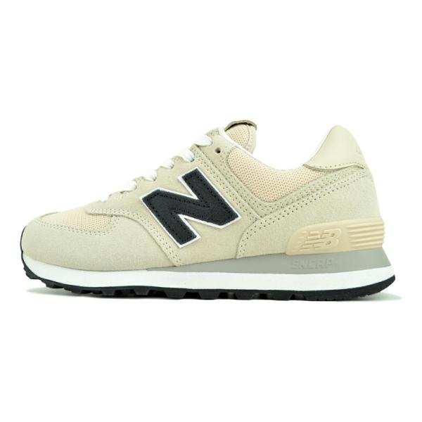 New Balance　U574BBG 23cm ベージュ ブラック スニーカー New Balance（ニューバランス） NEW BALANCE U574BBG BISQUE BLACK