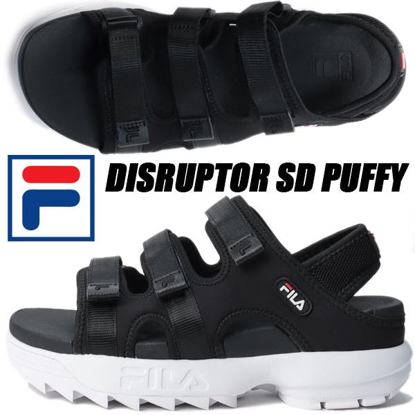 FILA（フィラ） FILA DISRUPTOR SD PUFFY BLACK/WHITE uss23082-013