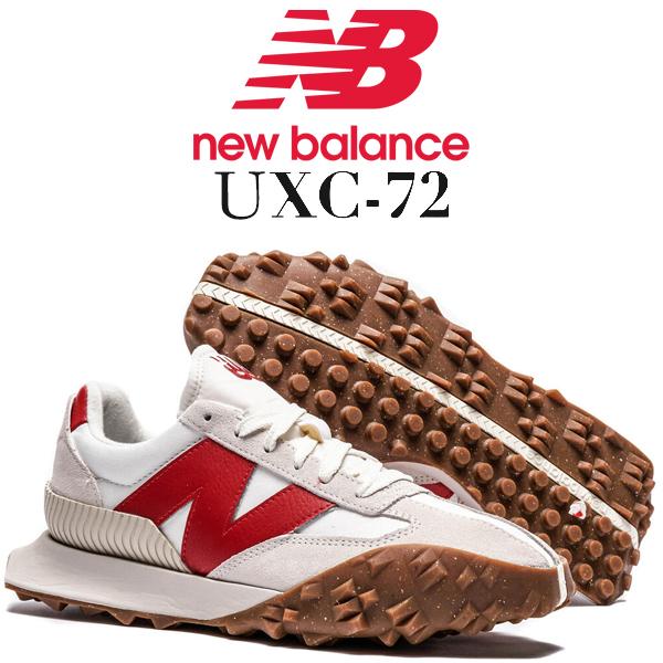NEW BALANCE UXC72VB width D WHITE/RED ニューバランス XC-72
