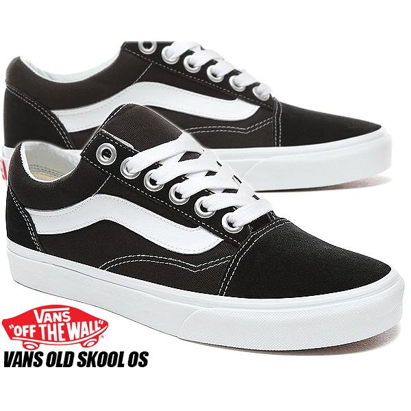 VANS（ヴァンズ） VANS OLD SKOOL OS BLACK/TRUE WHITE バンズ
