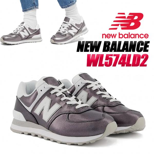 NEW BALANCE WL574LD2 width B ニューバランス ウィメンズ 574 レディース スニーカー W574 メタリック パープル llic 574シリーズ NEW BALANCE WL574LD2 width B ニューバランス ウィメンズ