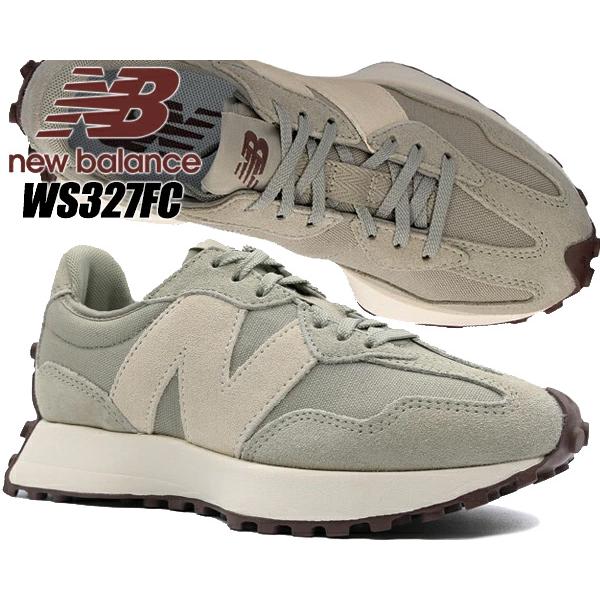 New Balance WS327FCグレー オーク　スニーカー New Balance NEW BALANCE WS327FC Grey Oak width B ニューバランス