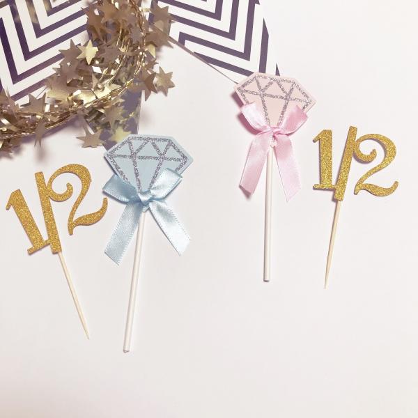 ハーフバースデー ケーキトッパー 2点セット 6ヵ月 半年 Half Birthday 送料無料 Buyee Buyee 日本の通販商品 オークションの代理入札 代理購入