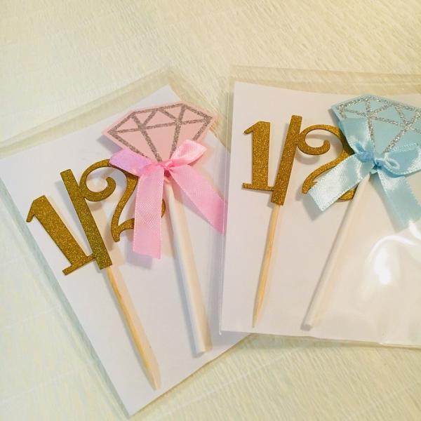 ハーフバースデー ケーキトッパー 2点セット 6ヵ月 半年 Half Birthday 送料無料 Buyee Buyee 日本の通販商品 オークションの代理入札 代理購入