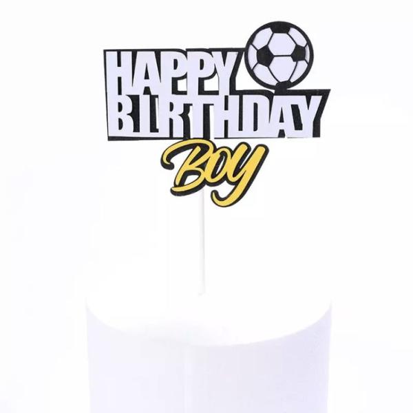 ケーキトッパー サッカー サッカーボール 誕生日ケーキ デコレーション ケーキ トッパー 誕生日 男の子 スポーツ 記念写真 写真撮影 送料無料 Kbd028 輸入雑貨店 Limpomme 通販 Yahoo ショッピング