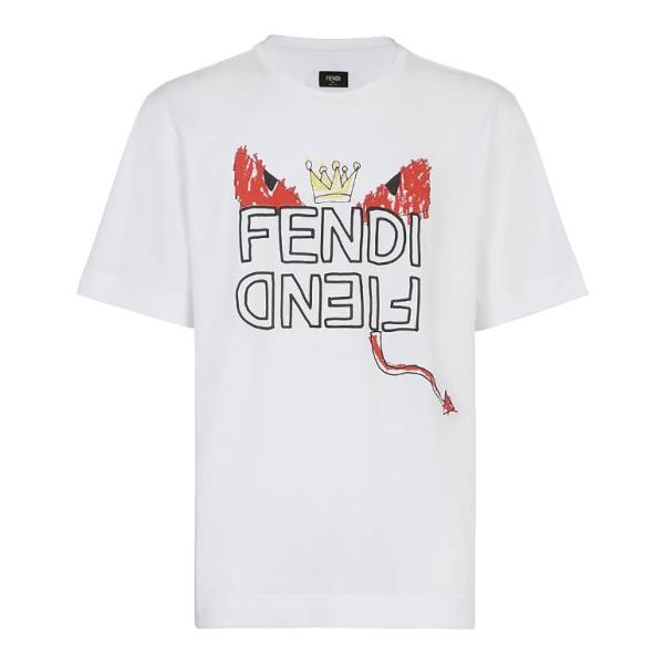 FENDI(フェンディ) モンスター クルーネック半袖Tシャツ ブラック - funnyand-9cb5f59db-5fw6s