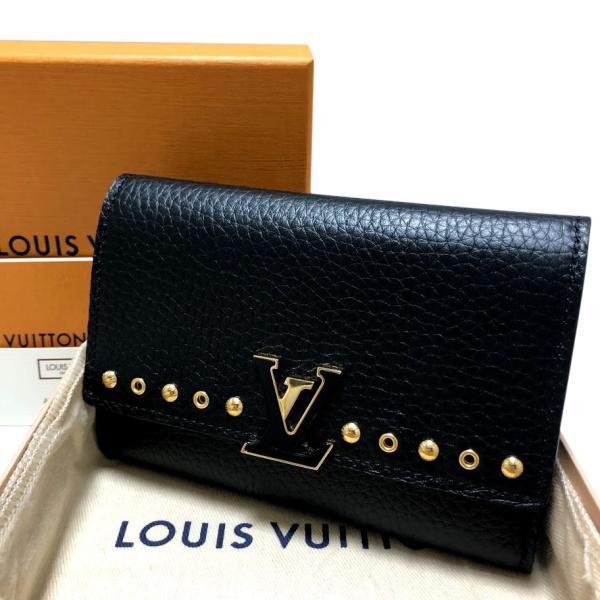 ルイヴィトン ポルトフォイユ カプシーヌ コンパクト 三つ折り財布