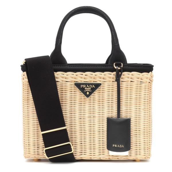 プラダ かごバッグ ショルダーストラップ付き コットントート 2way Sサイズ ナチュラル ブラック 1bg5 2e28 F0i55 Prada Buyee Buyee Japanese Proxy Service Buy From Japan Bot Online