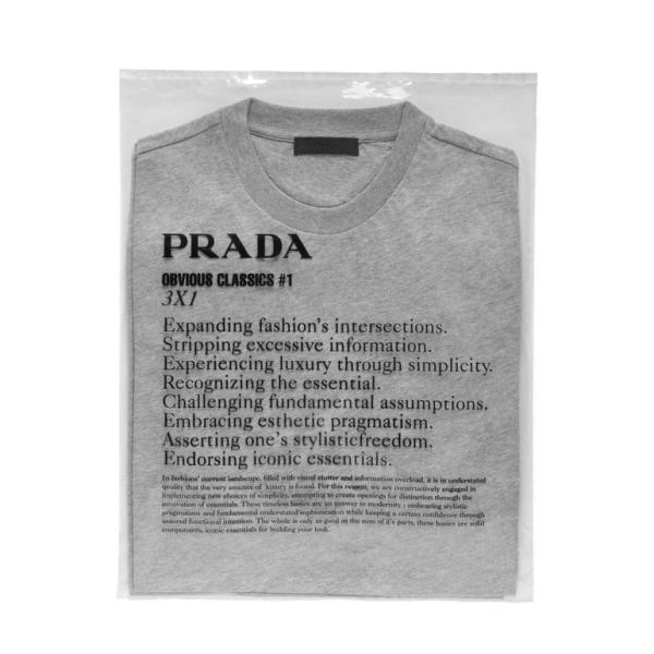プラダ 3パック コットンジャージーTシャツ クルーネック UJM492 ILK F0031 PRADA :PRADA-UJM492-ILK
