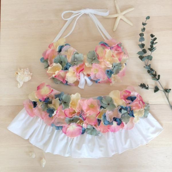 チュアンピサマイ 水着 ハンドメイドフラワービキニ お花ビキニスカート Mixsofttropical Psm Bikiniskirt Mixsofttropical リナーテ 通販 Yahoo ショッピング