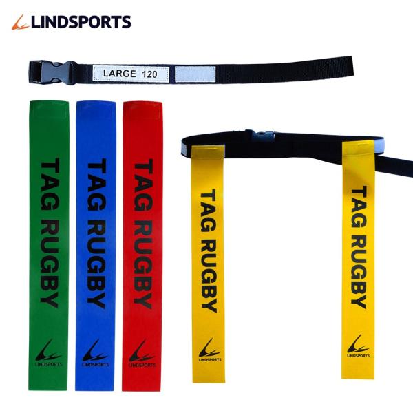 ●タグ部分にロゴが入り、リニューアルしました。●サイズ：ウエスト 約78cm〜120cm●タグサイズ：37cm×5cm●カラー：緑、黄、赤、青