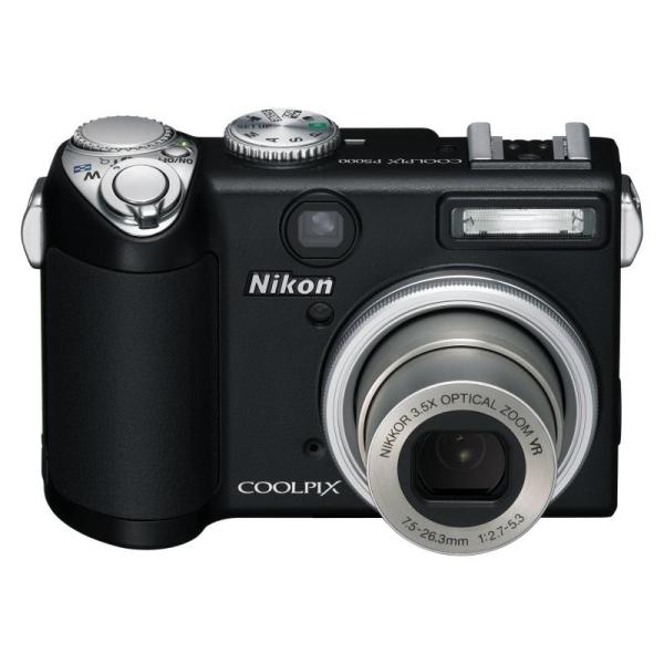 【中古】Nikon デジタルカメラ COOLPIX(クールピクス) P5000 ブラック 1000万画素