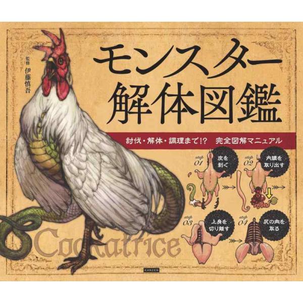 【中古】モンスター解体図鑑　討伐・解体・調理まで? 完全図解マニュアル