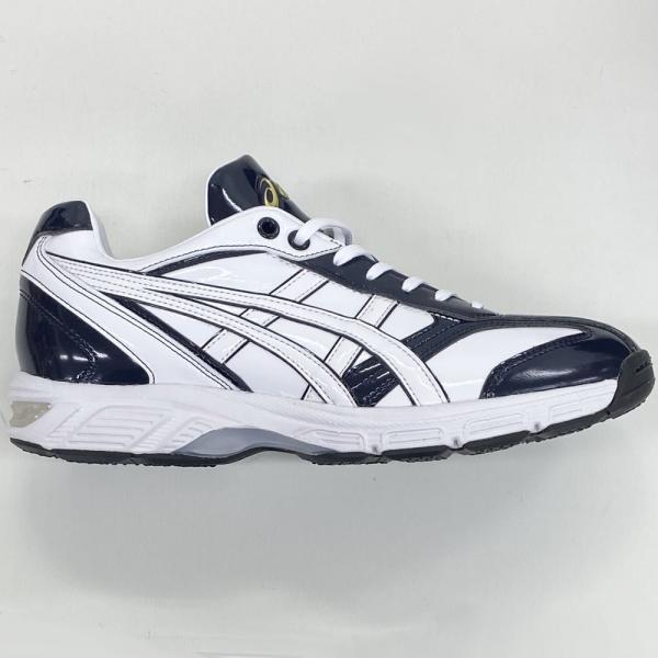 asics トレーニングシューズ ネイビー/ホワイト ASICS 【サイズ交換送料無料】ホワイト×ネイビー アシックス