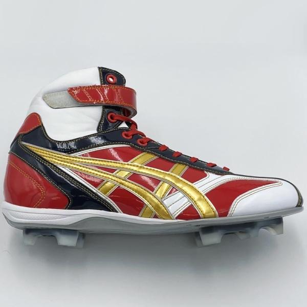 ASICS（アシックス） 【サイズ交換送料無料】ネイビー×ゴールド 野球