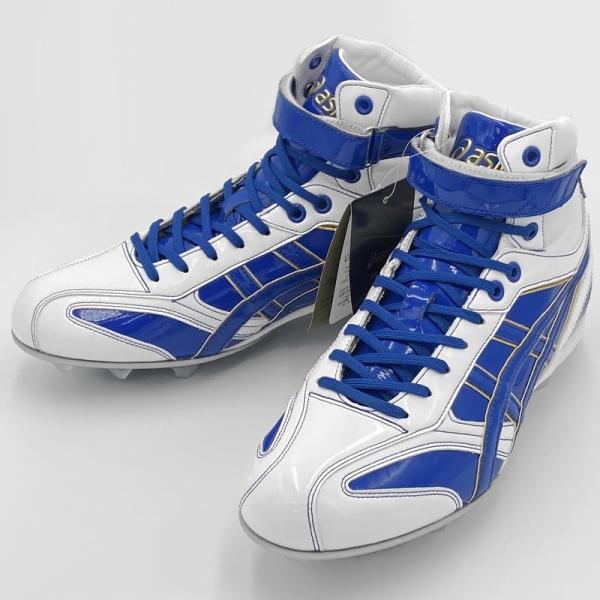 ASICS（アシックス） 【サイズ交換送料無料】ホワイト×ブルー 野球