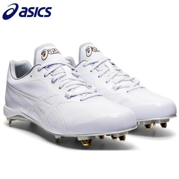 ASICS（アシックス） 野球 埋込金具スパイク 金属歯 樹脂底 ゴールド