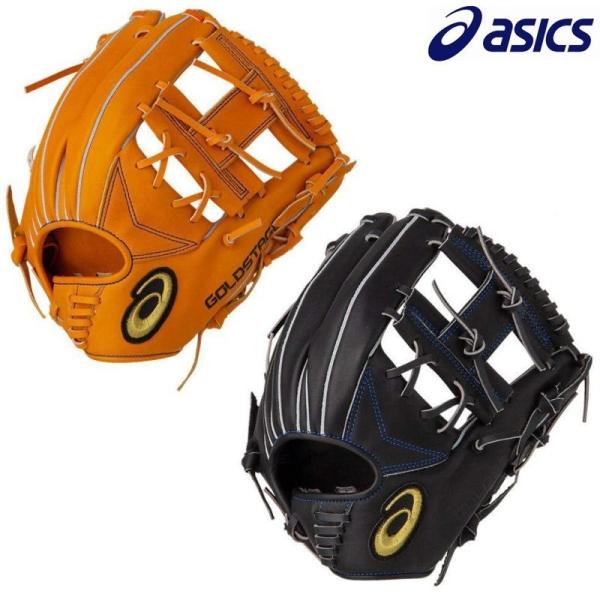 ASICS ゴールドステージ 軟式グローブ ASICS アシックス 野球 軟式グラブ グローブ 内野手用 ゴールド