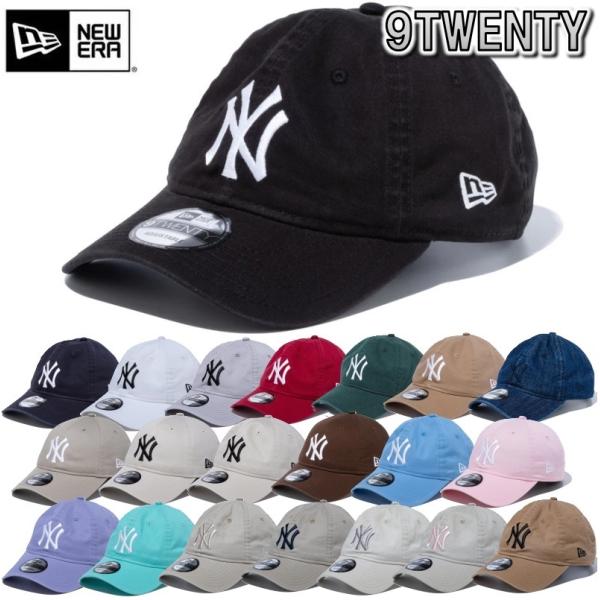 【サイズ交換送料無料】ニューエラ NewEra ベースボールキャップ キャップ 帽子 9TWENTY NY ニューヨークヤンキース ウォッシュド アジャスターベルト 正規品