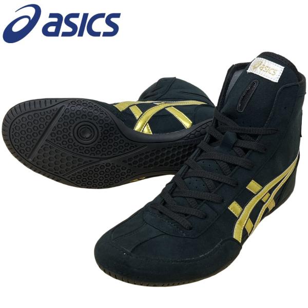 asics ボクシングシューズ 黒/水色 liner_a504
