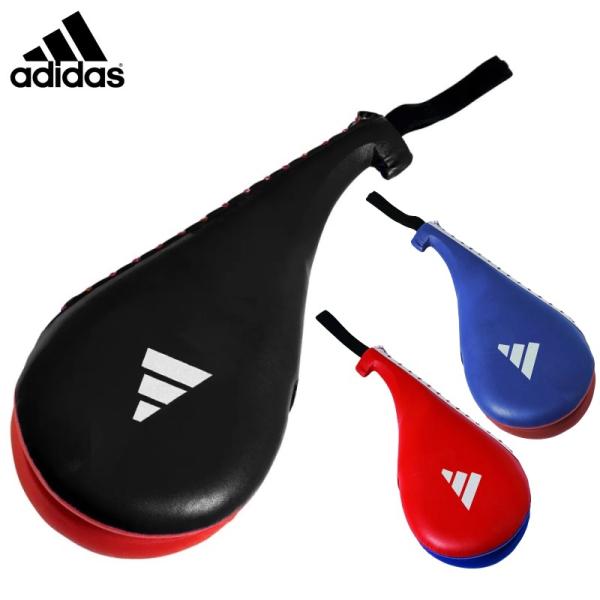 アディダス 空手 NEW ダブルターゲットミット ボクシング テコンドー ハイキック ミット トレーニングミット ボクシングミット adidasサイズ大(全長47cm×縦21cm)小(全長41cm×縦19cm)※測る場所によって多少前後しま...