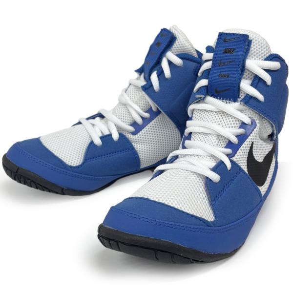 ナイキ メンズ フューリー レスリングシューズ Nike Fury - Blue/White/Black レスリングシューズ フーリー FURY ロイヤル×ホワイト NIKE AO2416Z