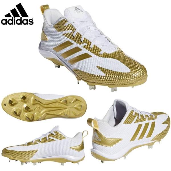 adidas 25.5cm、26cmのみ アディダス 野球 埋込金具スパイク