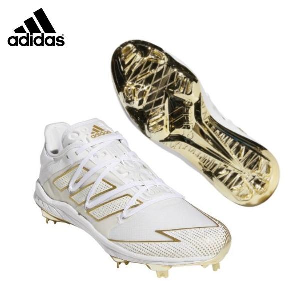 adidas（アディダス） 野球 埋込金具スパイク 金属歯 樹脂底