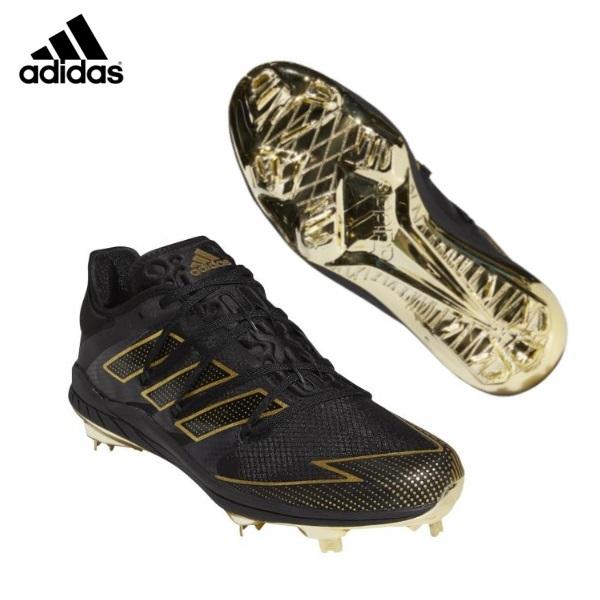 adidas（アディダス） 野球 埋込金具スパイク 金属歯 樹脂底