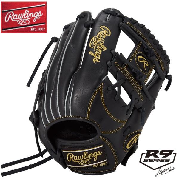 新品　ローリングス　子供 軟式 HYPER TECH R9 SERIES L ジュニア HYPER TECH R9 SERIES [オールラウンド用] サイズ L