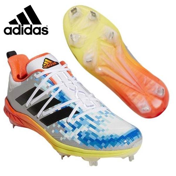 adidas（アディダス） 野球 埋込金具スパイク 金属歯 樹脂底