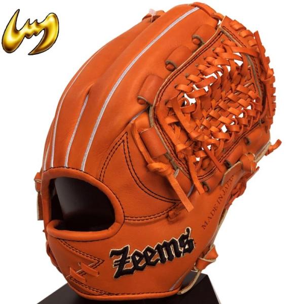 Zeems ジームス 野球 軟式グラブ グローブ 内野手用 右投げ用