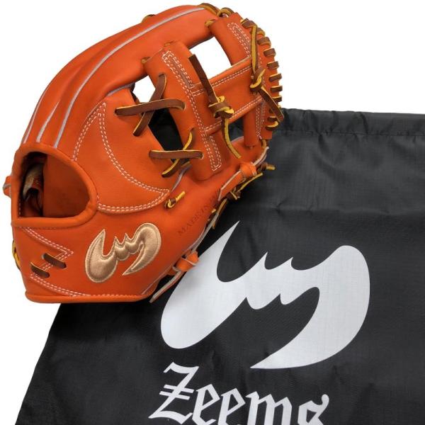 Zeems（ジームス） 野球 硬式グラブ グローブ 内野手用 右投げ用 高校