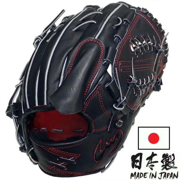 美品！ジームス　軟式外野手用グローブ　三方親シリーズ　日本製　限定 Zeems ジームス 野球 軟式グラブ グローブ 外野手用 (大) 右投げ