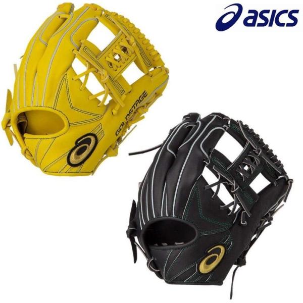 ASICS アシックス 野球 軟式グラブ グローブ 内野手用 ゴールド