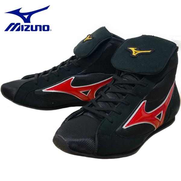 Mizuno ボクシングシューズ シルバー/レッド liner_t-bm530