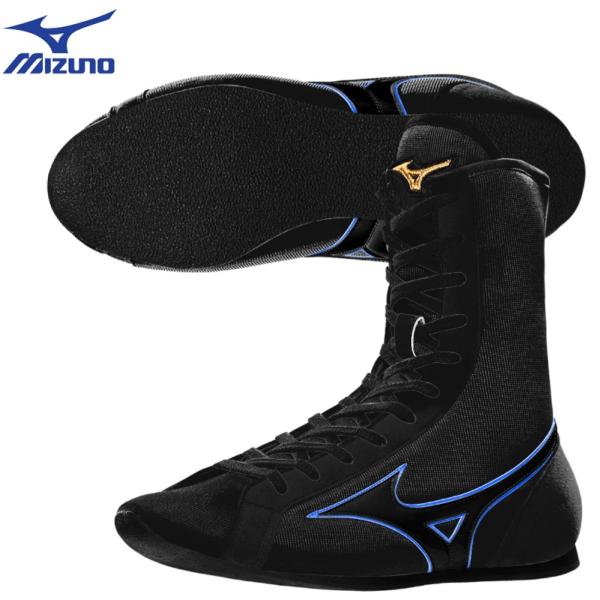 Mizuno ボクシングシューズ 黒/青 ミズノボクシングシューズ｜ボクシング｜ミズノ公式オンライン