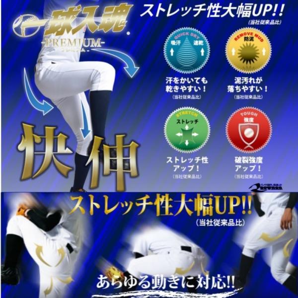 2XOサイズのみ レワード 野球 ユニフォームパンツ 『一球入魂PREMIUM