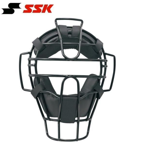 美品　キャッチャー　マスク　ssk 防具　審判　ソフトボール エスエスケイ（SSK） ソフトボール審判用マスク 3・2・1号球対応