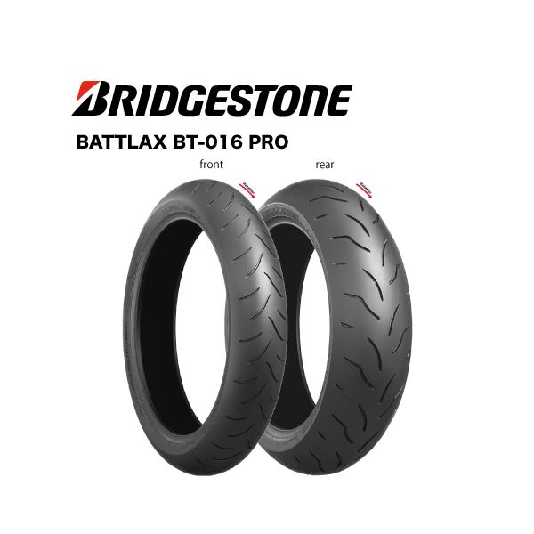 BRIDGESTONE MCR00721 160/60ZR18 M/C 70(W) BT016PRO TL リア