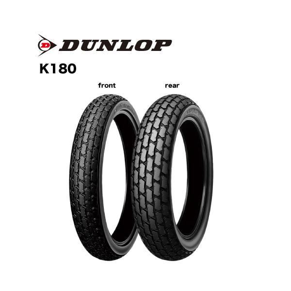 風太 DUNLOP K180 3.00-21 51P WT 251129 バイク用オフロードタイヤ