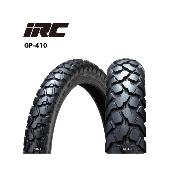 IRC 10267H 120/80-18 M/C 62P WT GP-410 リア専用 バイクタイヤ 