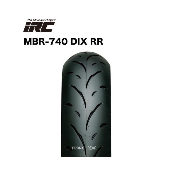 専用*·˚ IRC 121114 90/90-10 50J MBR740 TL フロント/リア共用 バイクタイヤ